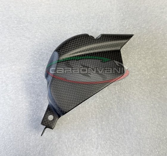 Carbonvani Carbon Fiber Front Sprocket Cover for Ducati Panigale V4 (2025+) Carbonvani Carbon Fiber Front Sprocket Cover for Ducati Panigale V4 (2025+)